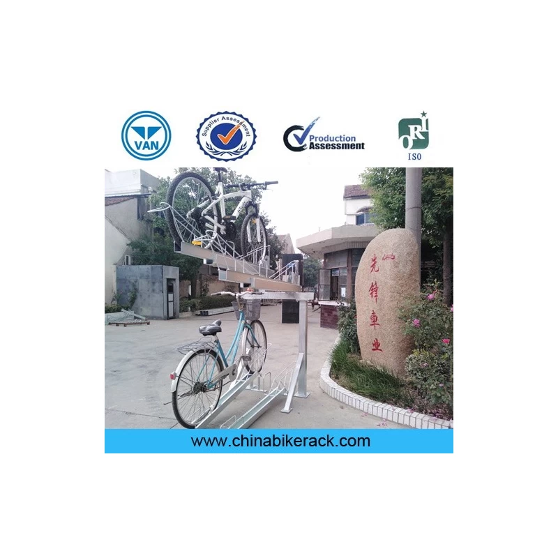 중국 더블 데크 자전거 랙 제조업체