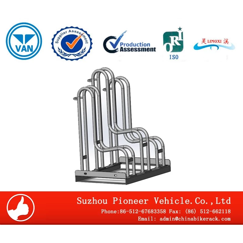 China Durable Anti-Rust Multiple Outdoor Bike Rack/Bicycle Storage manufacturer