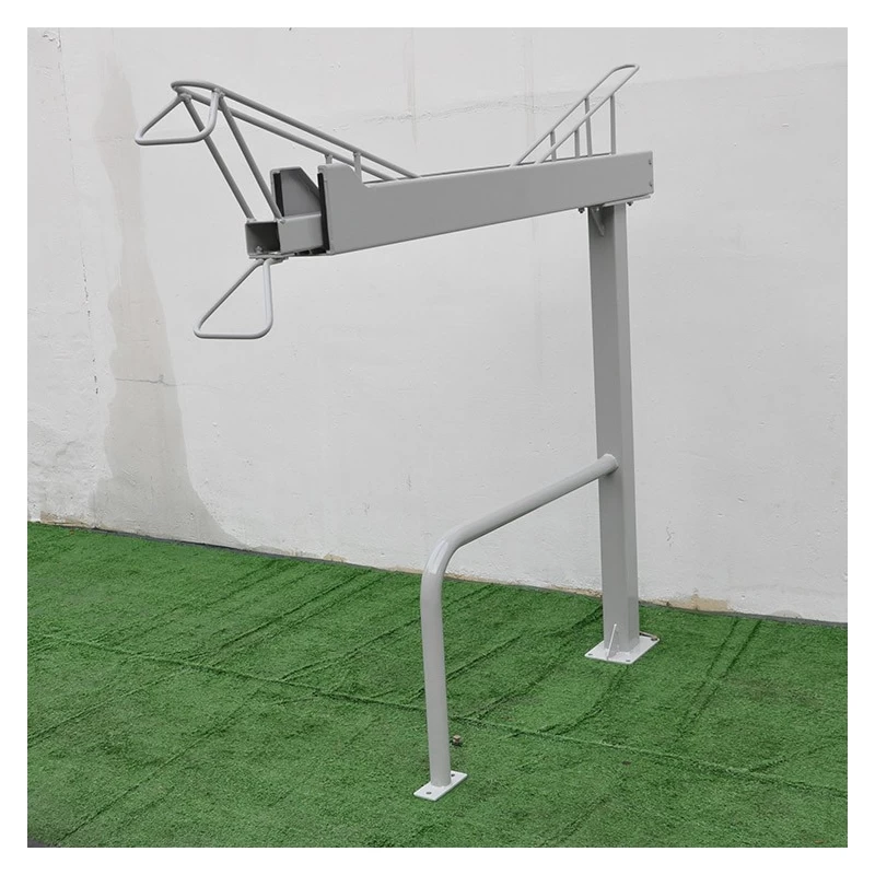 Chine Stationnement de plancher Stand de vélo à double face Porte-vélos à vélo vertical fabricant