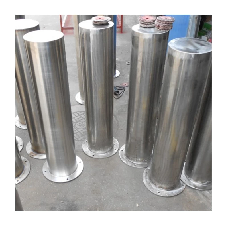 China Fold Down Stainless Steel Bollards Garden Removable Bollard manufacturer