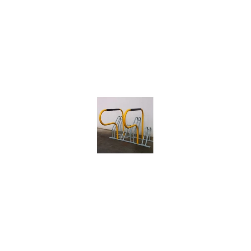 China Galvanised compact flat pack 6 bike rack  (ISO SGS TUV approved) manufacturer