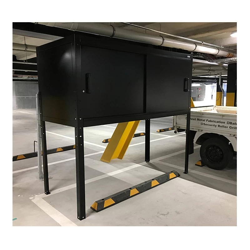 China Garage Black and White Steel Parking Bonnet Tool Storage Metal Storage Cabinets for Garage manufacturer