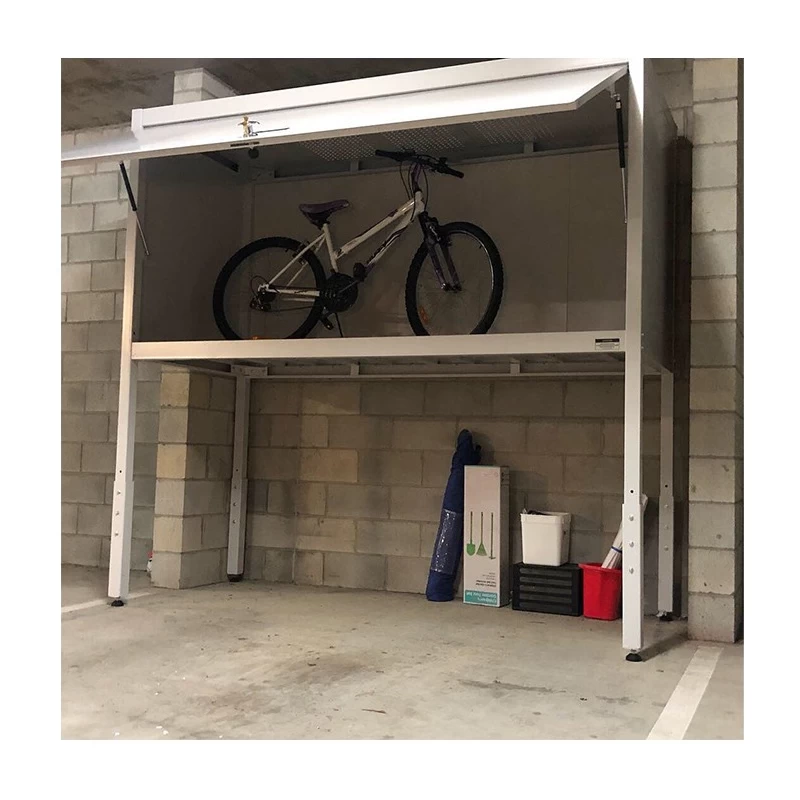 China Garage Black and White Steel Parking Bonnet Tool Storage Metal Storage Cabinets for Garage manufacturer