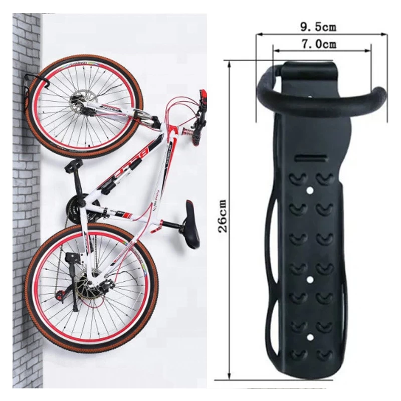 China Heavy Duty Hanging Bicycle Hooks Indoor Small Wall Mounted 6 Bike Storage Rack Hanger Wall Mount Storage manufacturer