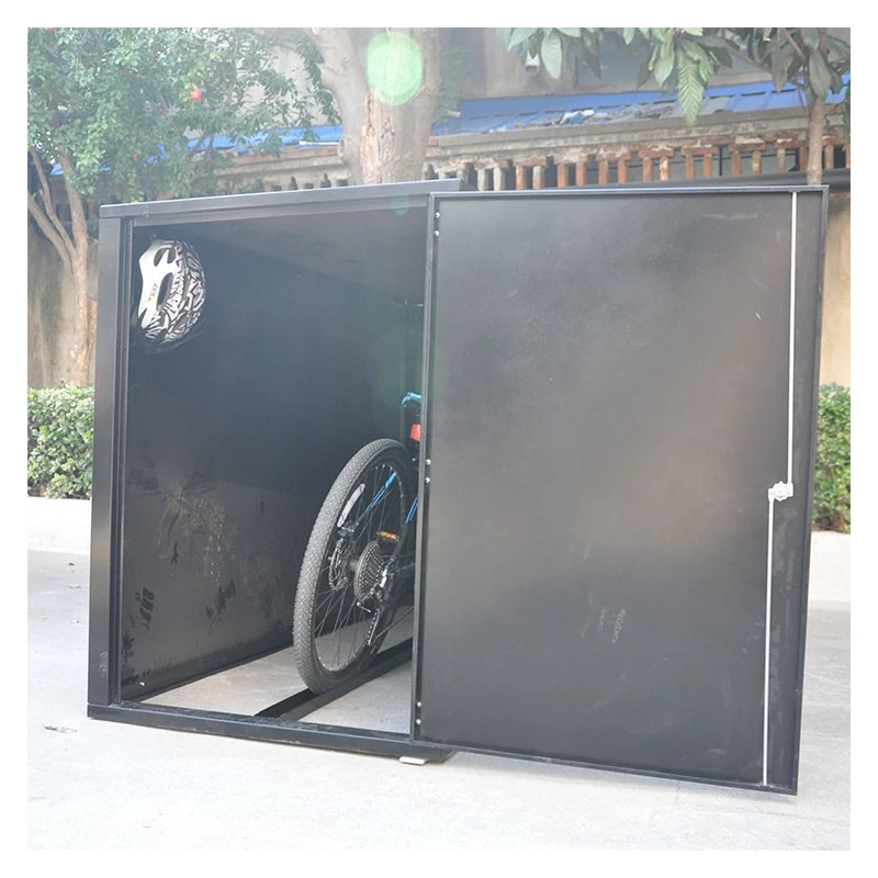 China Metal Bike Sheds Storage Box Outdoor Shed Bike Locker Cycle Rack manufacturer