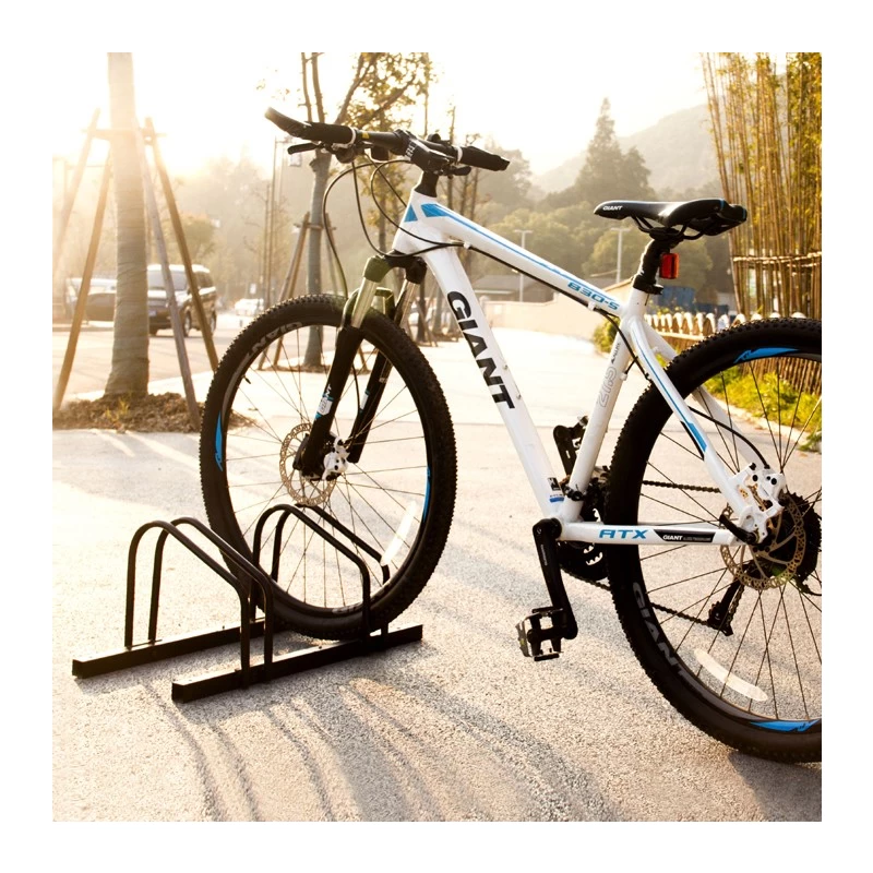 China Metal Sports Fat Bike Secure Parking Storage Slot Cycle Display Stand manufacturer