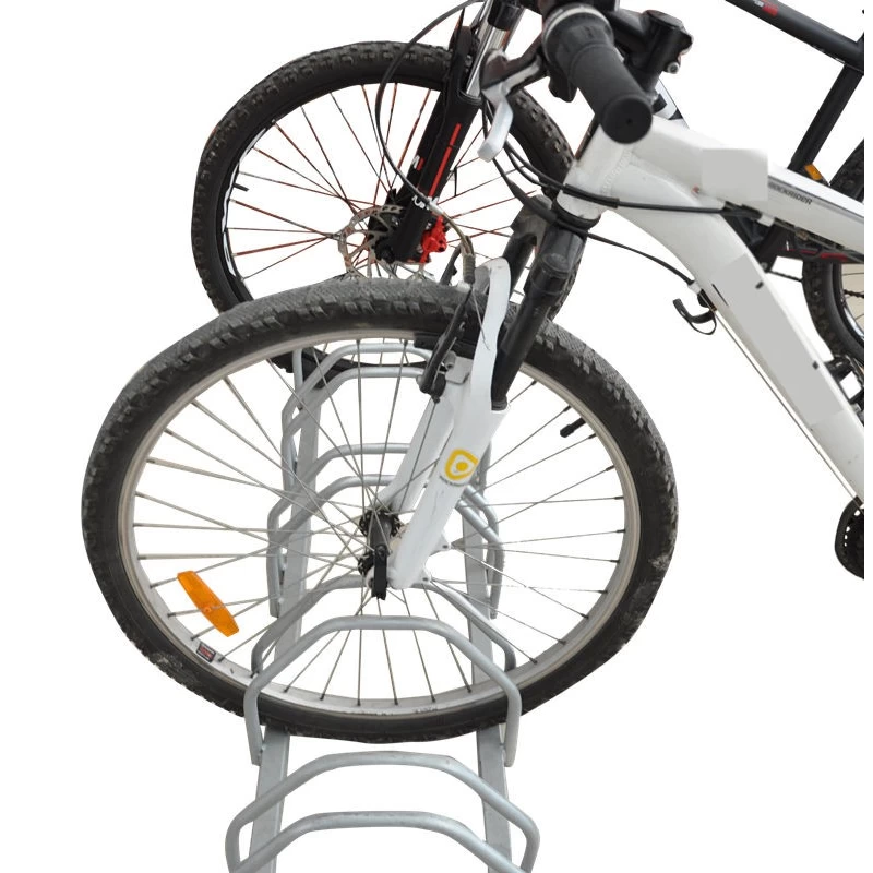 China Multi-functional Wave Bike Rack for 3 bikes parking manufacturer