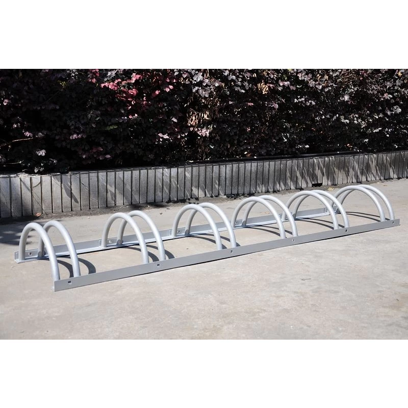 China Multi-functional Yellow Spraying Wave Bike Racks manufacturer