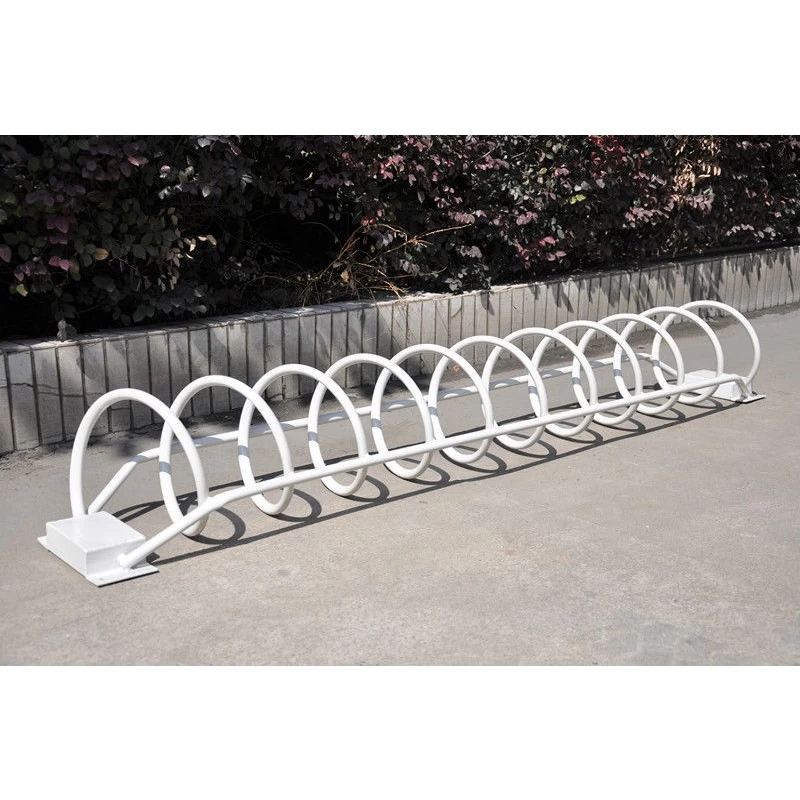 China Outdoor spiral cycle parking rack manufacturer