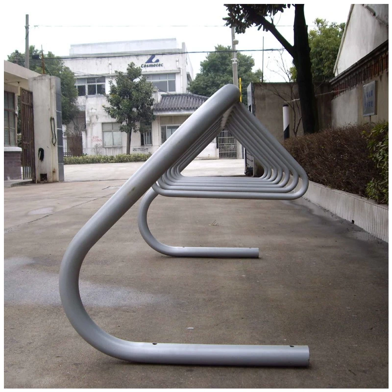 China Popular in Europe Stainless Steel Heavy Duty Bike Parking Stand manufacturer