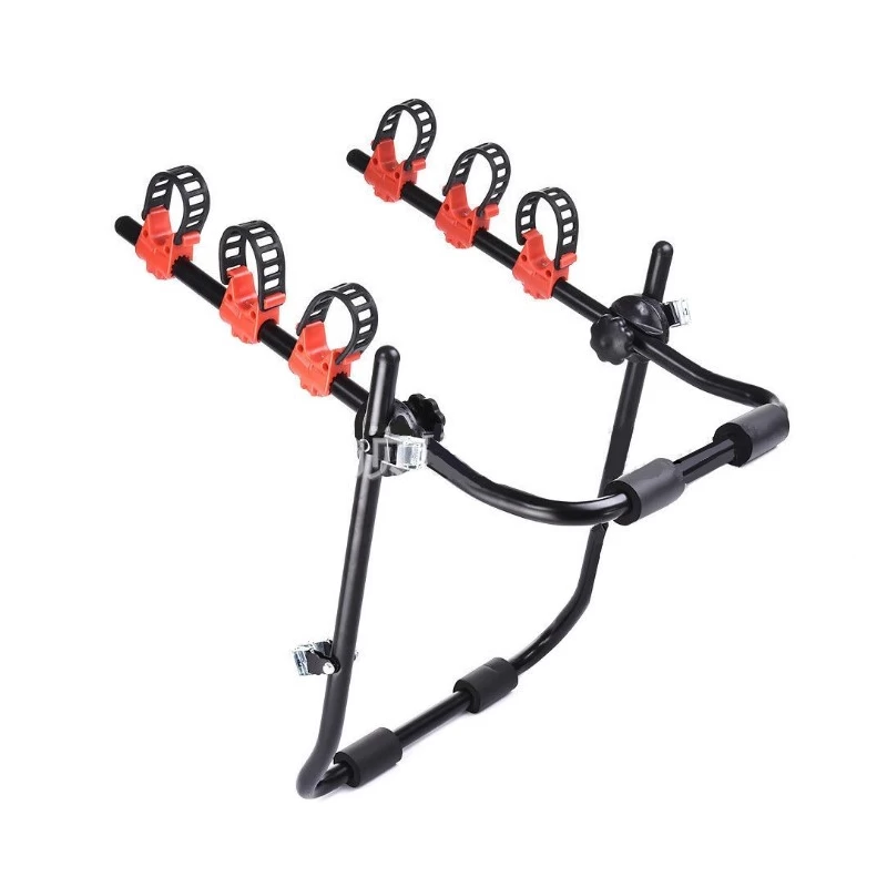 China Portable Car Accessories Bicycle Carrier Car Parking Bike Rear Hitch Rack manufacturer