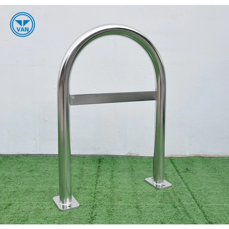 Chine Single Bike Rack Commercial Stainless Steel Security Bike Parking fabricant