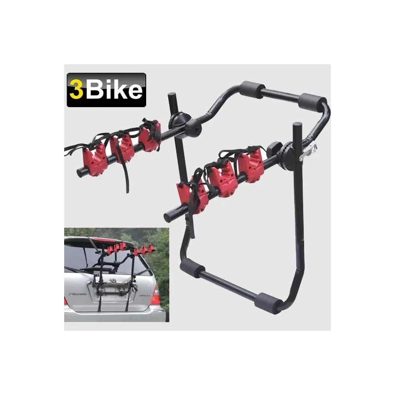 China Steel Car Rear Bicycle Car Bike Rack Carrier Mounted for Ebike Car Hitch manufacturer