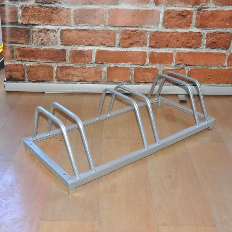 China Steel Tube Bending Bike Rack Stand Custom for Car Parking manufacturer