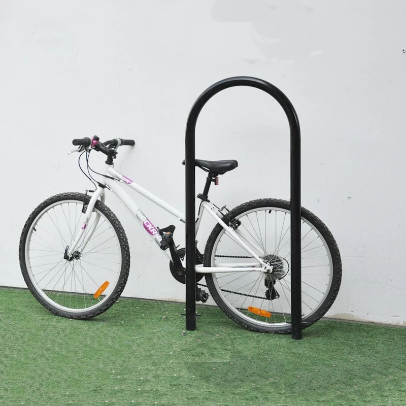 Chine Porte-vélos à placage électrique en acier inoxydable de style U fabricant