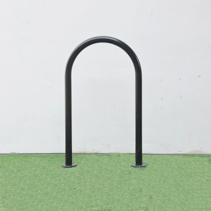 China U style stainless steel electric plating bicycle rack manufacturer