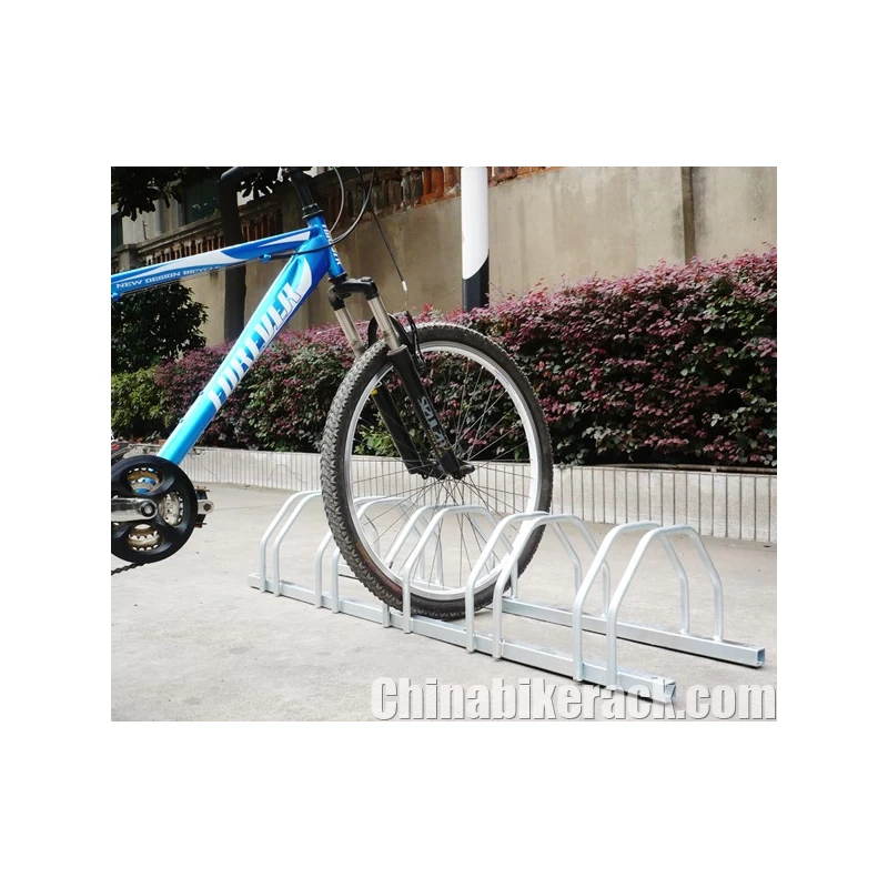 China Außen Steel Bike Rack / Fahrradständer für 5 PKW-Stellplatz Hersteller