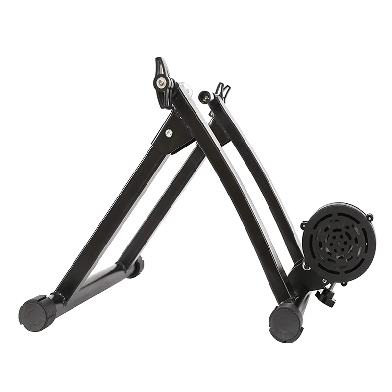 China Wholesale Popular Indoor Bike Trainer with Magnetic Wheel Training Station manufacturer