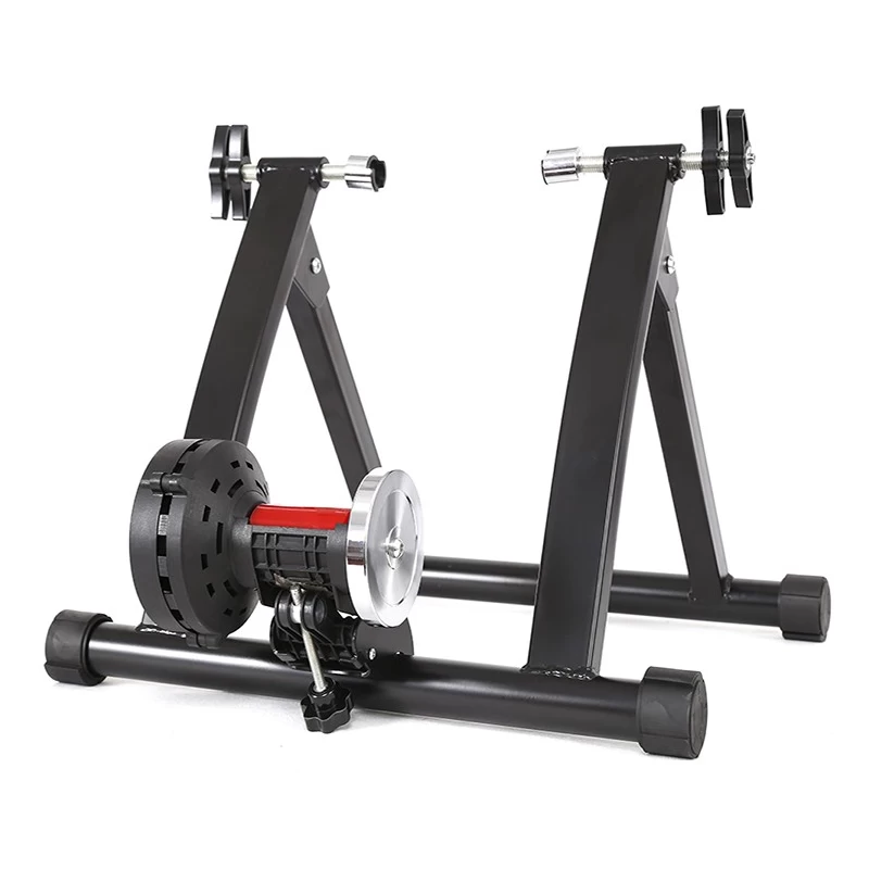 China Wholesale Popular Indoor Bike Trainer with Magnetic Wheel Training Station manufacturer
