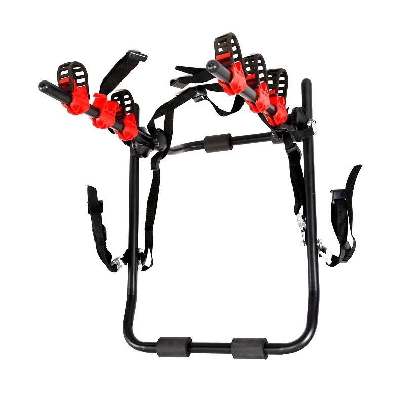 China Wholesale Universal Car 3 Bike Rack for Bicycle Carrier Hitch Mount manufacturer