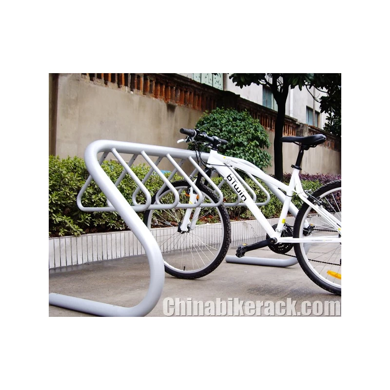 China Multiple Bike Racks Parking Stands with triangle-shaped locking bar manufacturer