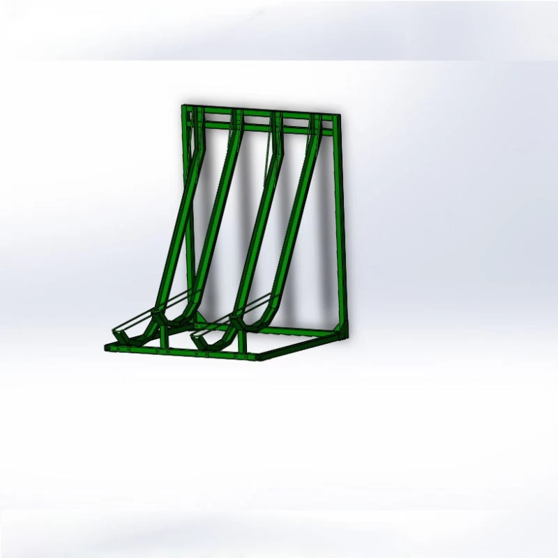 China galvanized semi bicycle rack can OEM manufacturer