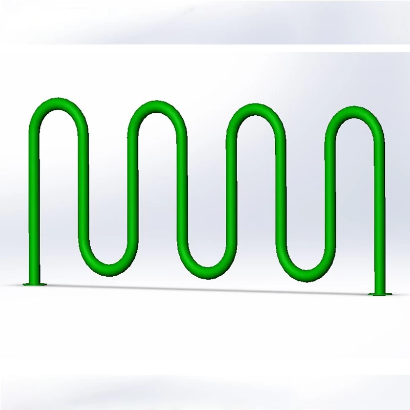 China galvanized wave bike rack manufacturer