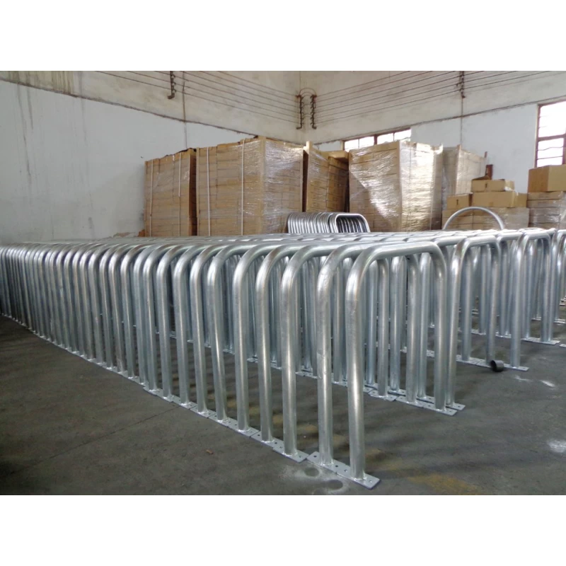 China hot-galvanized outdoor bicycle parking bike rack manufacturer