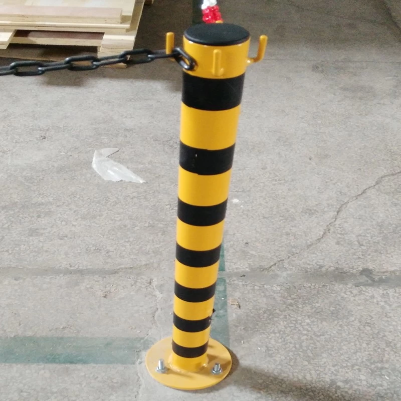China powder coated post bollards with high quality manufacturer