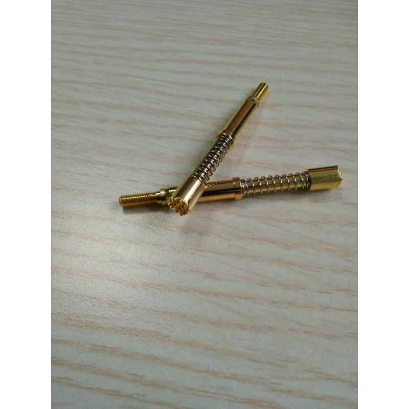China 15A current ration current pin with gold plating manufacturer