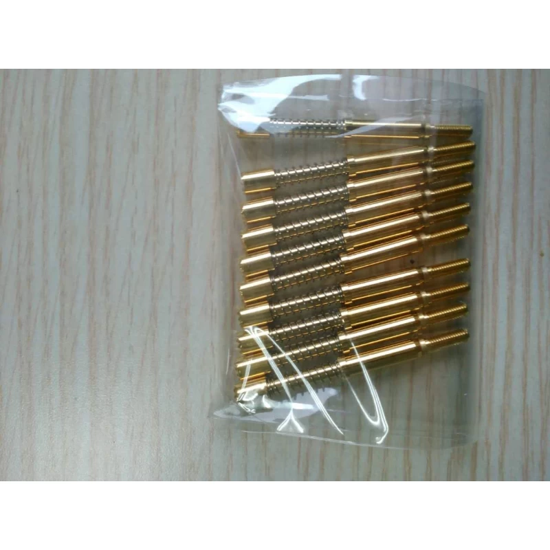 China 15A current ration current pin with gold plating manufacturer