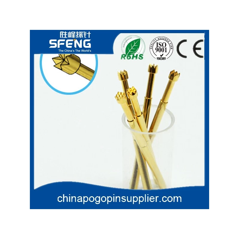 China 3.D1.01&16.35mm spring contact probe for PCB manufacturer