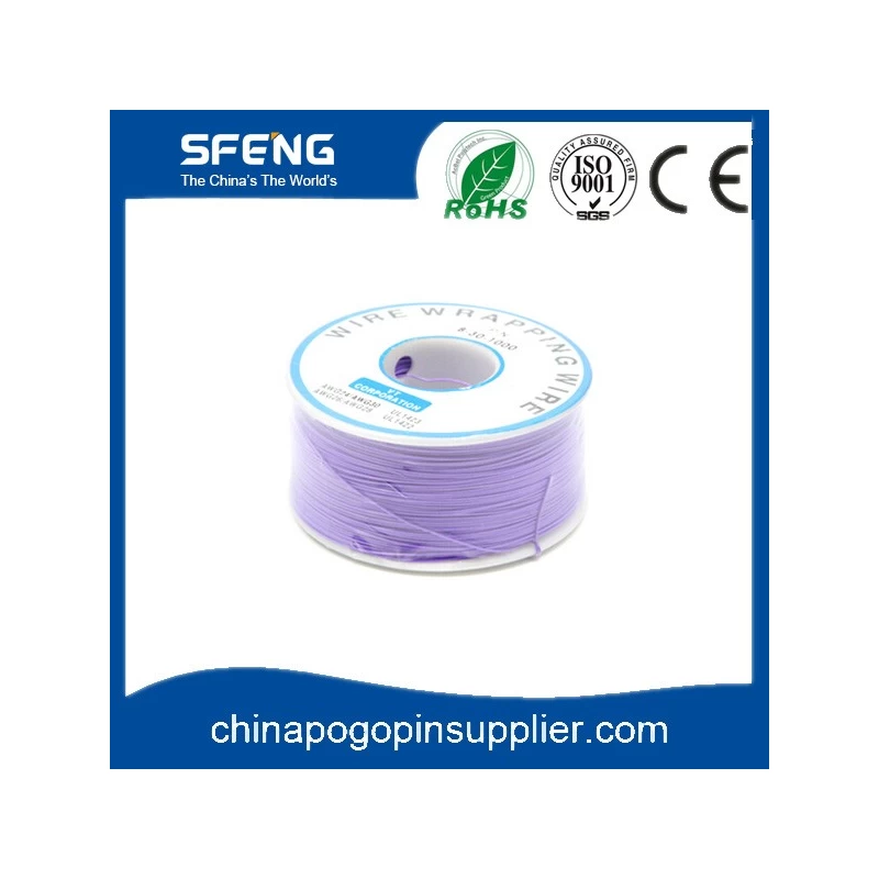 China 305 Meters Long Electrical OK Wire,Wrapping OK Wire High Quality 30awg Ok wire for PCB manufacturer
