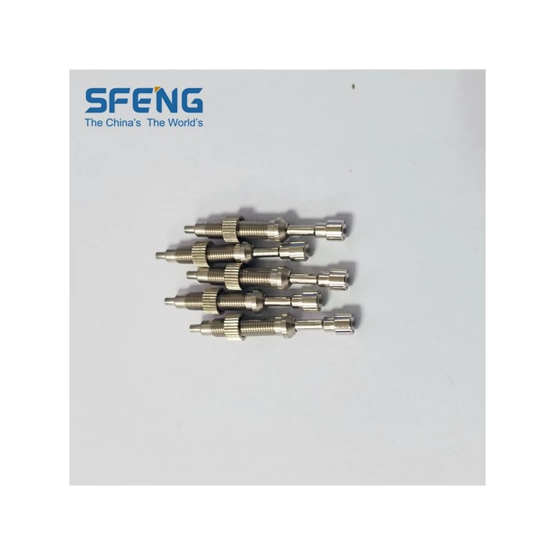 China ø4.0 Cup tip spring loaded screw probe with screw nut manufacturer