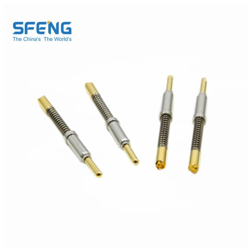 China 5A high current brass contact Pogo pins for PCB manufacturer