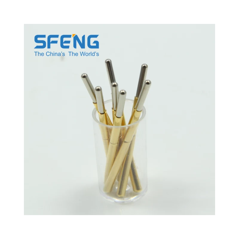 China Brass pogo pin connector spring test probe pin manufacturer