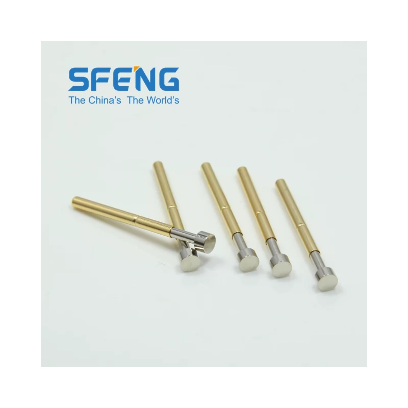 China Brass pogo pin connector spring test probe pin manufacturer