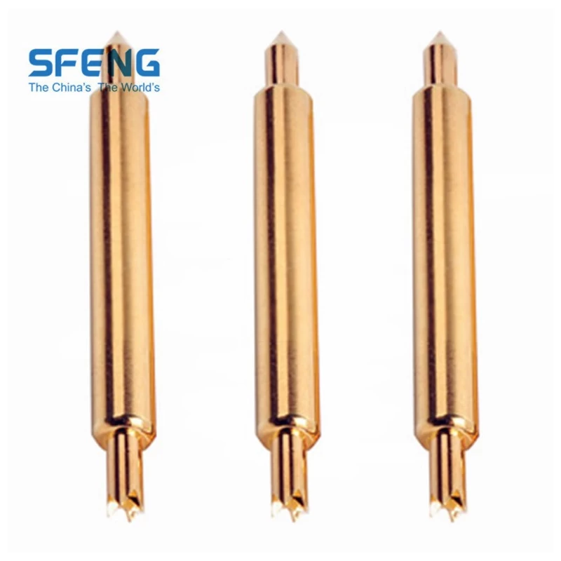 China China low price 030 series round head double-ended pogo pin BGA spring loaded pin manufacturer