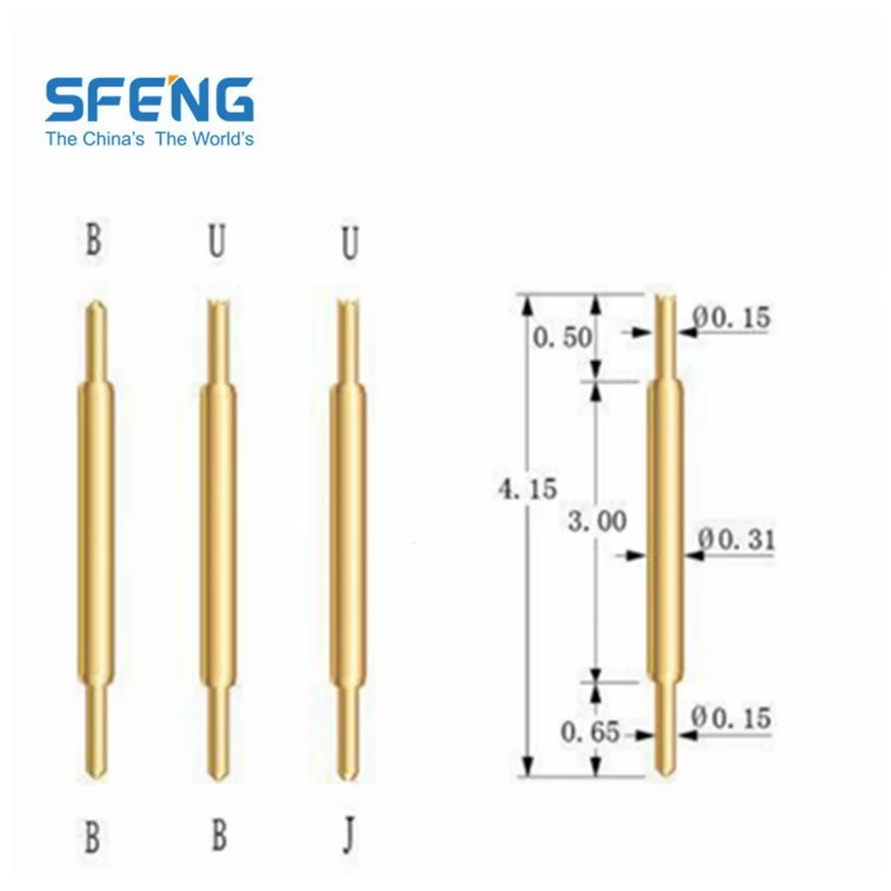 China Double Head contact Pogo Pin Connector manufacturer