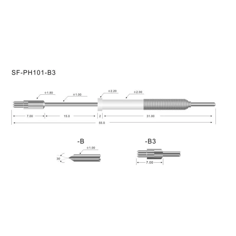 中国 FCT test probe pin SF-PH101-B3 制造商