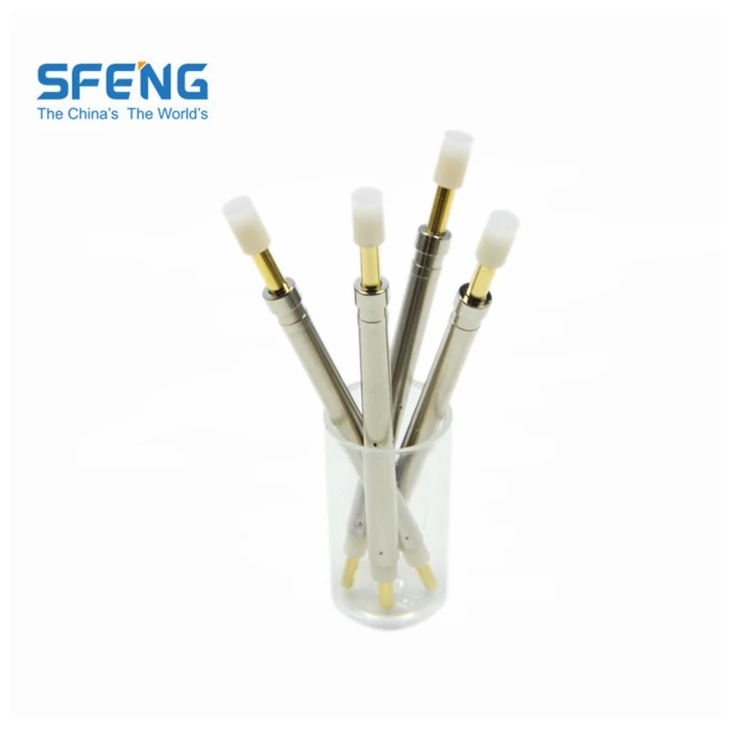 China Gold plated factory direct sale switching probe SF positioning probe1.67*44-G with plastic head manufacturer