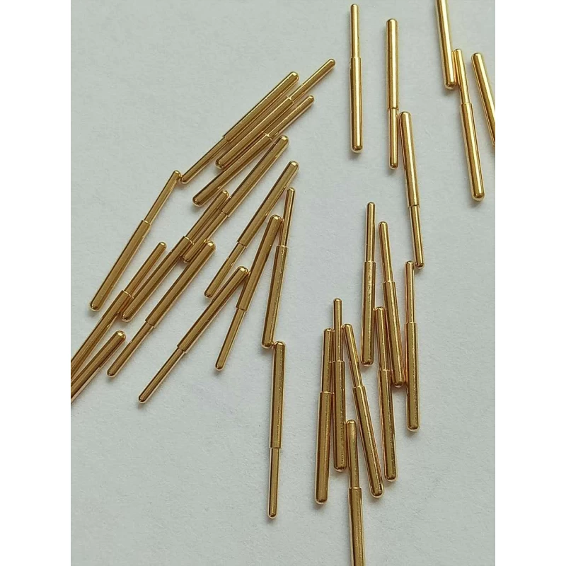 China Gold plating brass part pin manufacturer