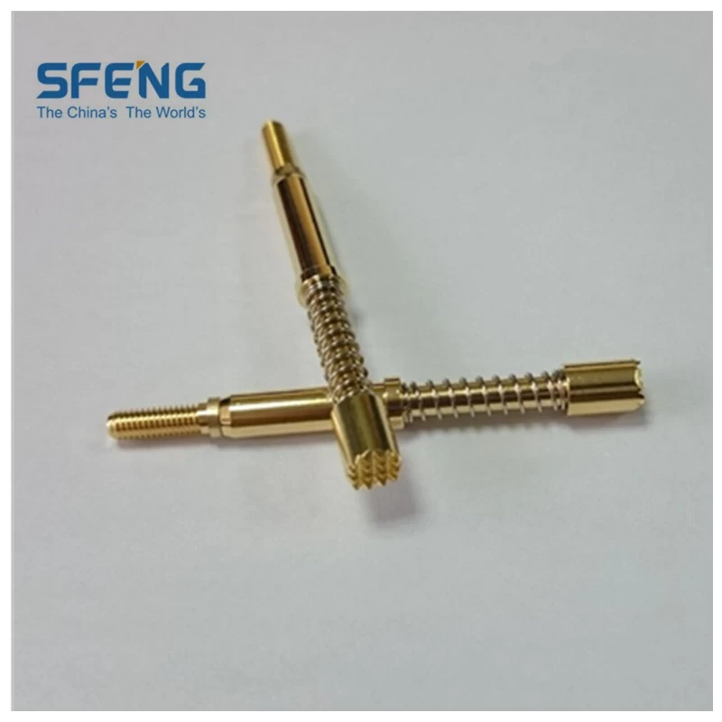 China Large Current Pogo Pin For Connectors,The Max Current Rating Up To 15A manufacturer