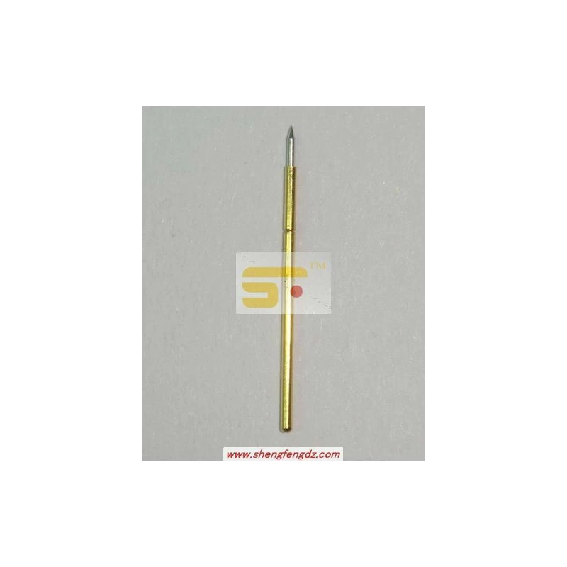 China PCB brass test probe/spring probe pin with gold plated manufacturer