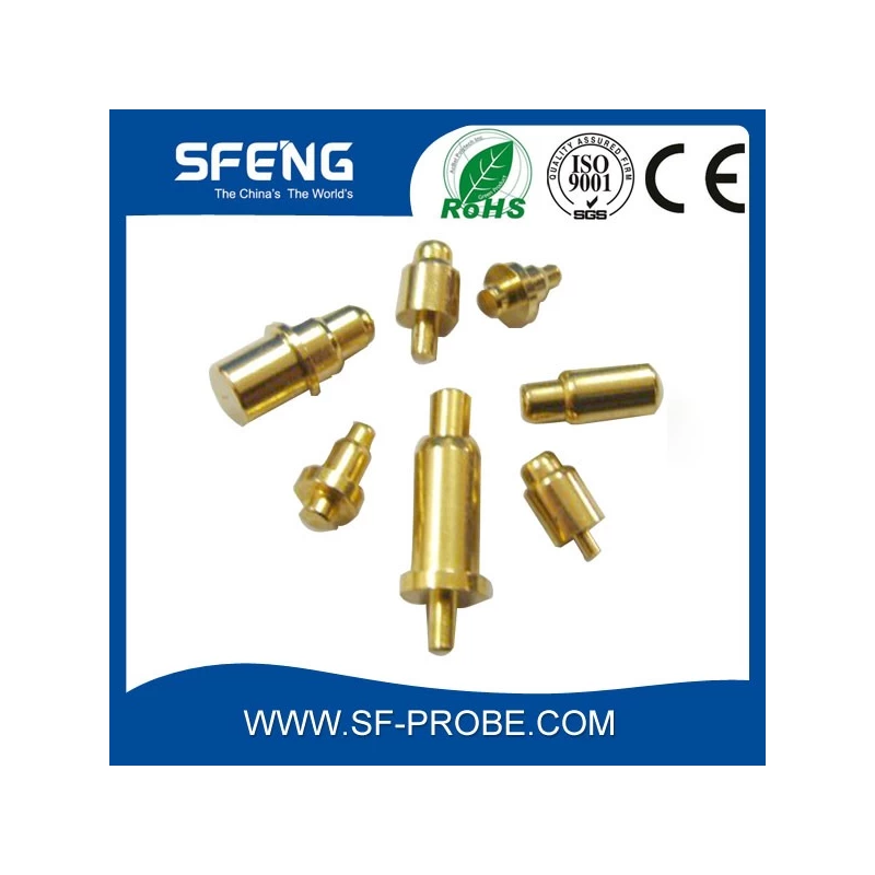 中国 PTFT pogo pin China supplier spring load pogo pin connector 制造商