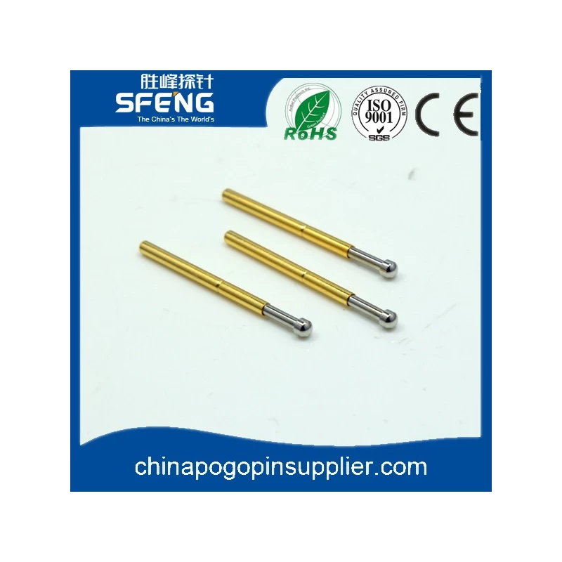 China Phosphor bronze spring loaded contact pins for PCB ICT test manufacturer