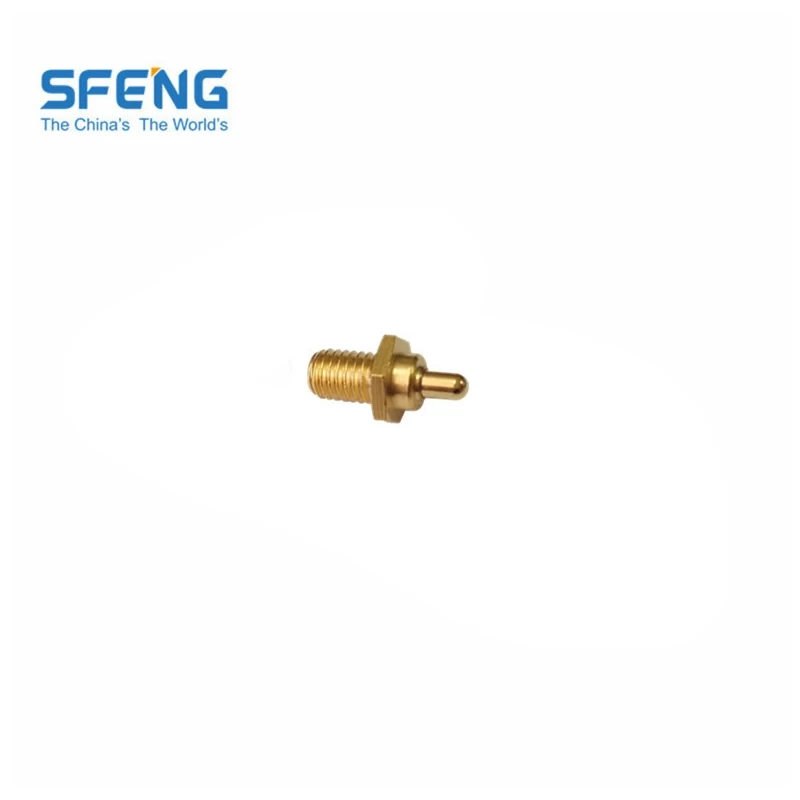 China Small size brass charging pogo pin manufacturer