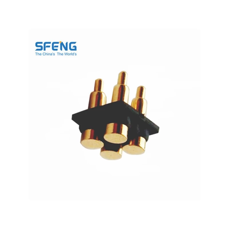 China Spring loaded pogo pin with plastic connector manufacturer
