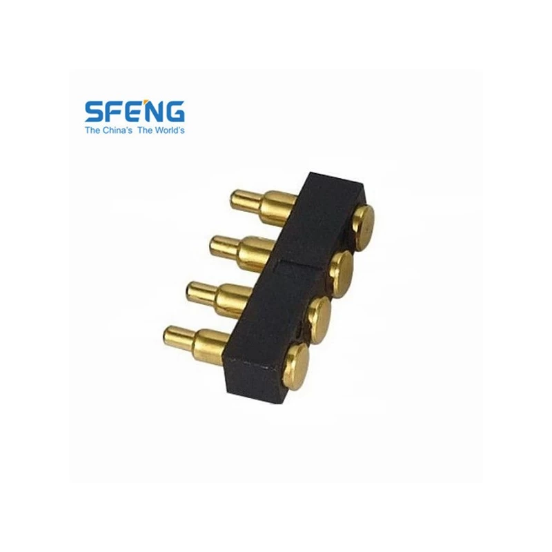 China Spring loaded pogo pin with plastic connector manufacturer