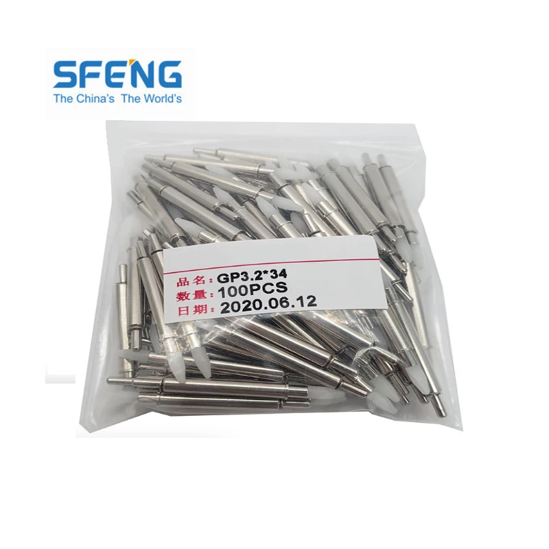 China Tape 30 degrees Hexagon needle spring loaded test probe Guide Pins manufacturer